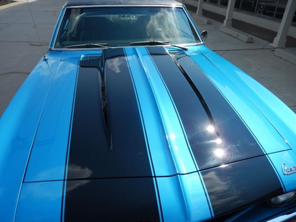 1969 Chevrolet Camaro Lemans blue 396