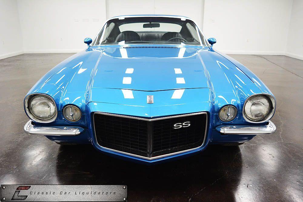 1971 Chevrolet Camaro RS SS Numbers Matching