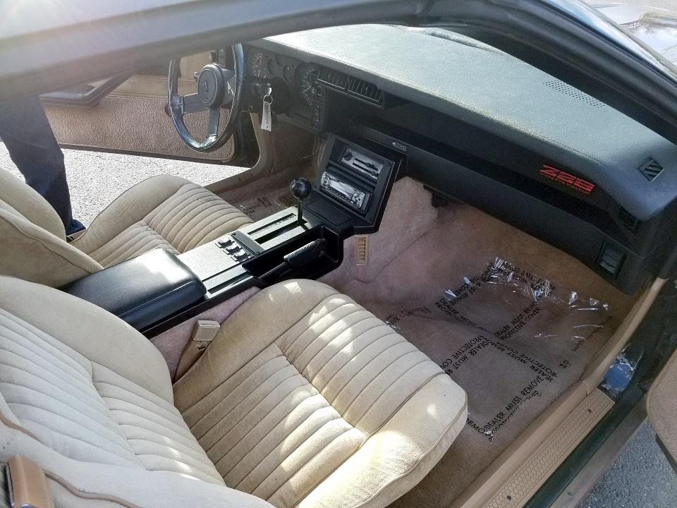 1982 Chevrolet Camaro Z28 Cross Fire Injection