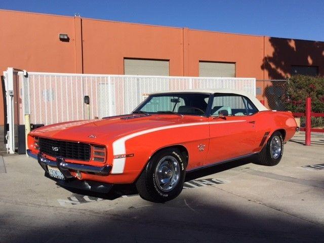 1969 Chevrolet Camaro RS/SS Convertible