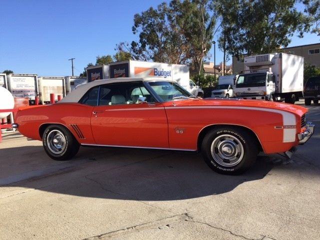 1969 Chevrolet Camaro RS/SS Convertible