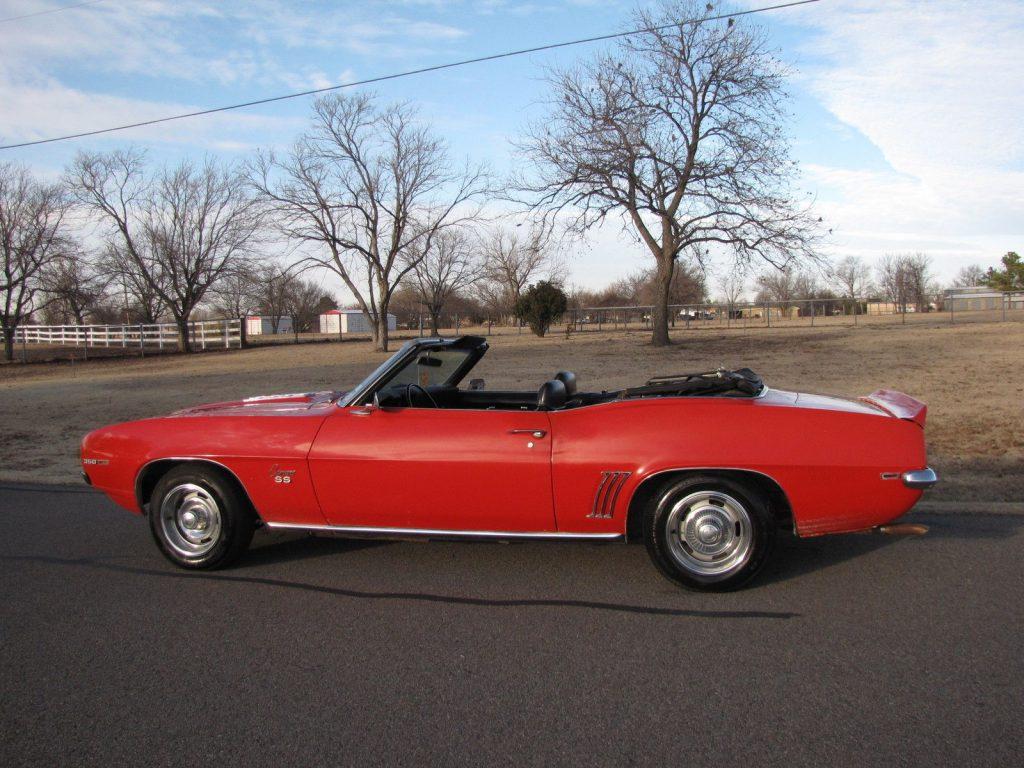 1969 Chevrolet Camaro SS Convertible