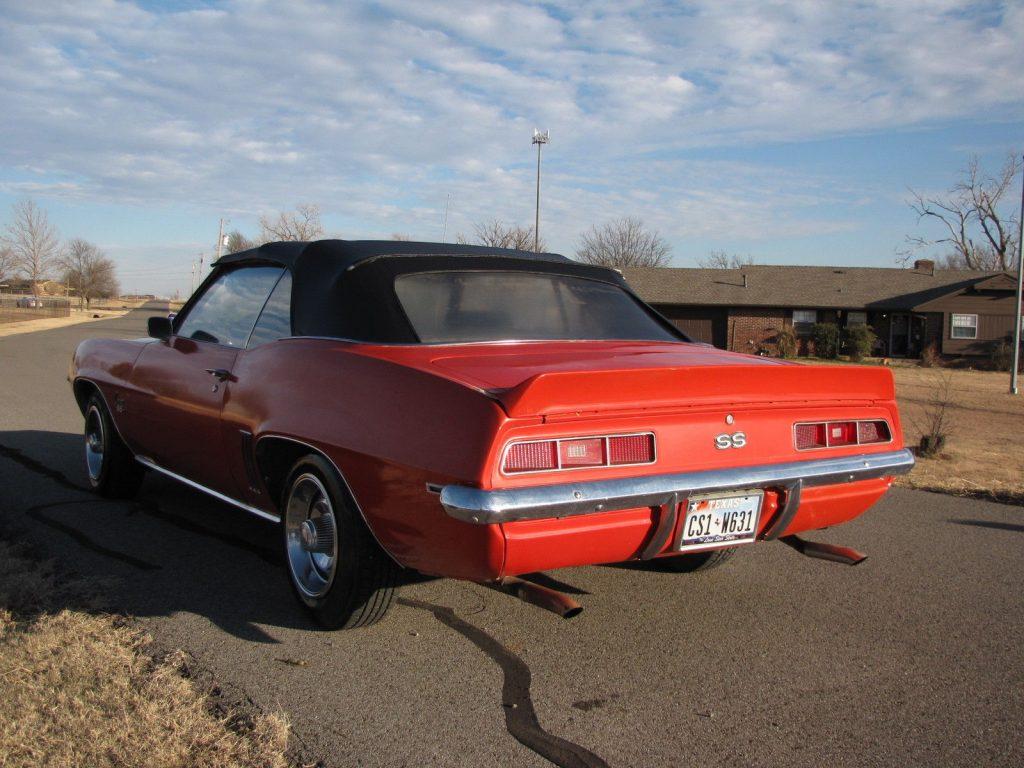 1969 Chevrolet Camaro SS Convertible