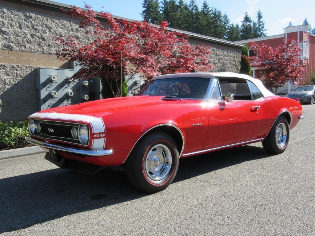 Extremely Nice 1967 Chevrolet Camaro Convertible