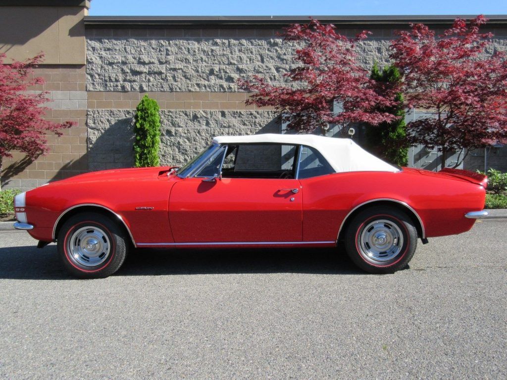 Extremely Nice 1967 Chevrolet Camaro Convertible