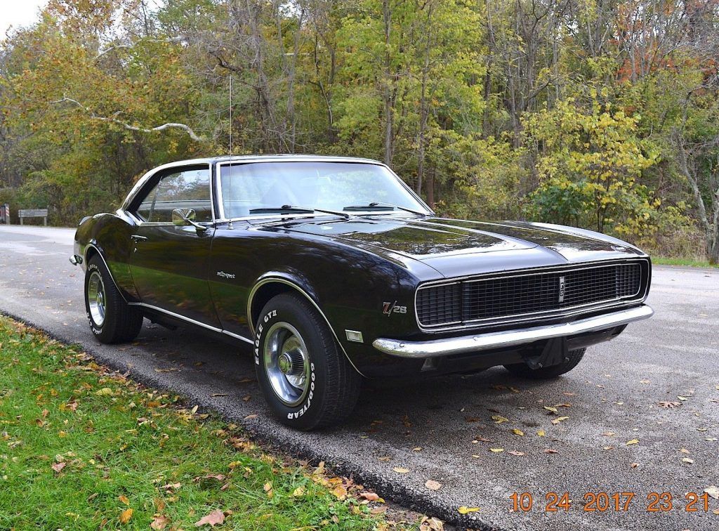 original miles 1968 Chevrolet Camaro Rs/z28 coupe