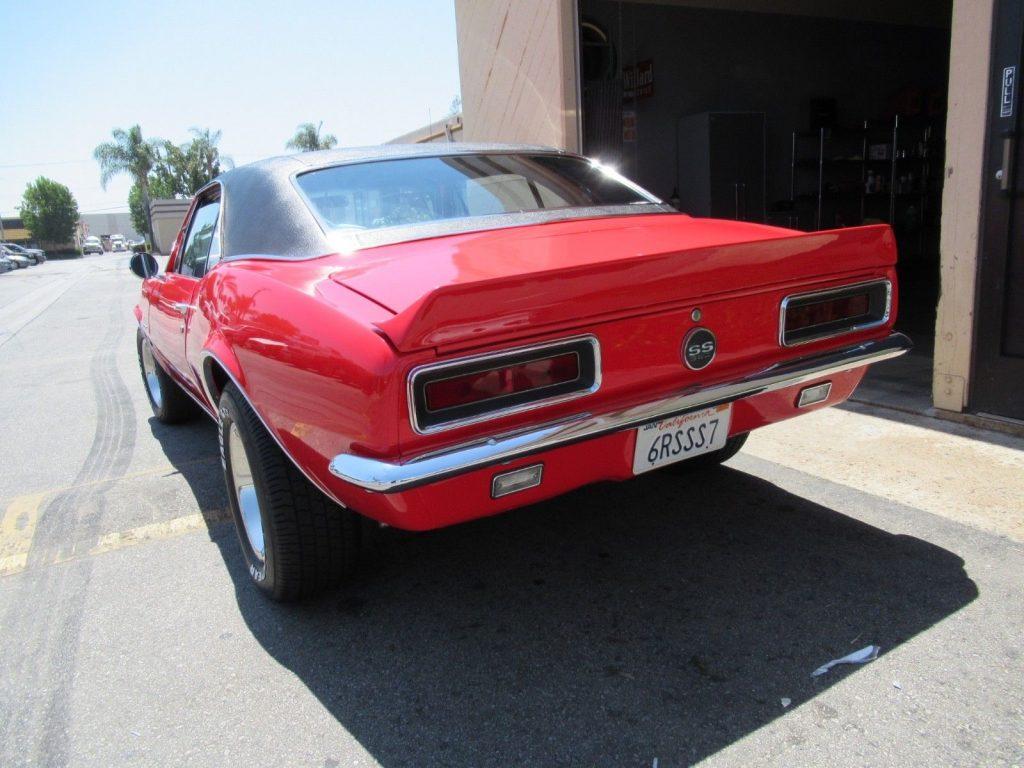 restored 1967 Chevrolet Camaro SS/RS coupe