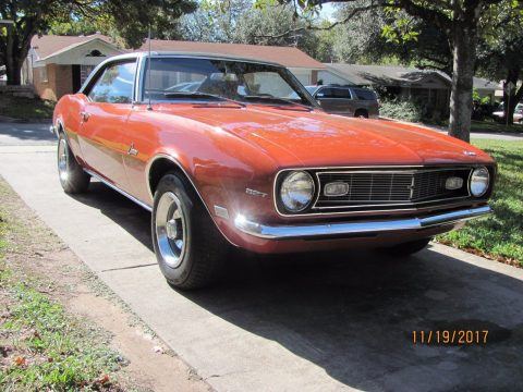 rust free 1968 Chevrolet Camaro coupe for sale