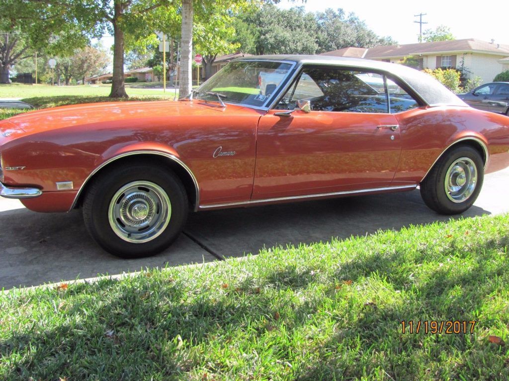 rust free 1968 Chevrolet Camaro coupe