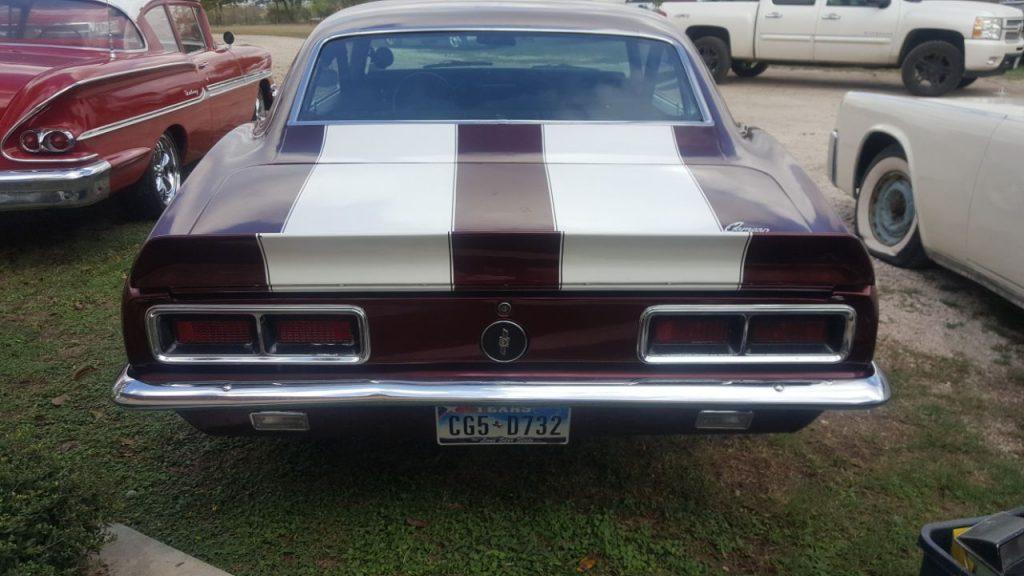 unfinished 1968 Chevrolet Camaro SS tribute