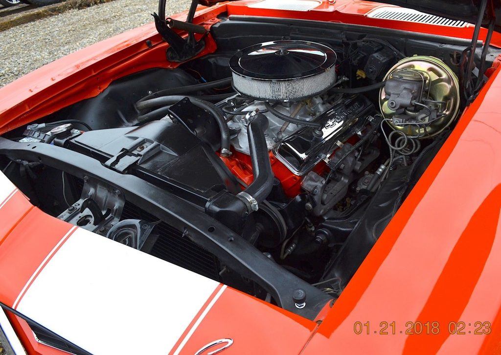 completely restored 1969 Chevrolet Camaro SS 350