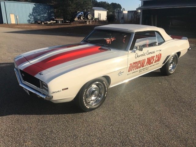 genuine 1969 Chevrolet Camaro Rs/ss Pace Car Convertible