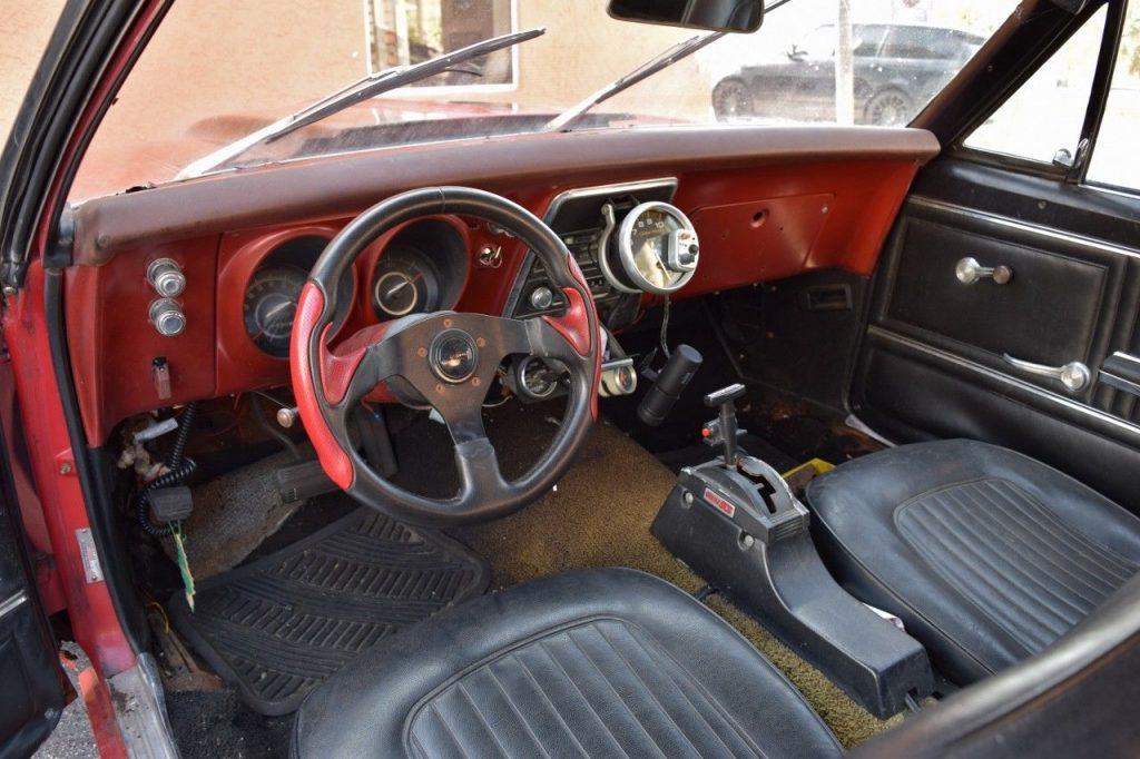 missing engine 1967 Chevrolet Camaro SS convertible