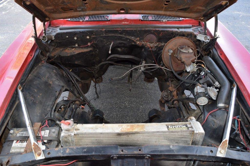 missing engine 1967 Chevrolet Camaro SS convertible