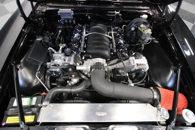 Restomod 1967 Chevrolet Camaro LS3 engine