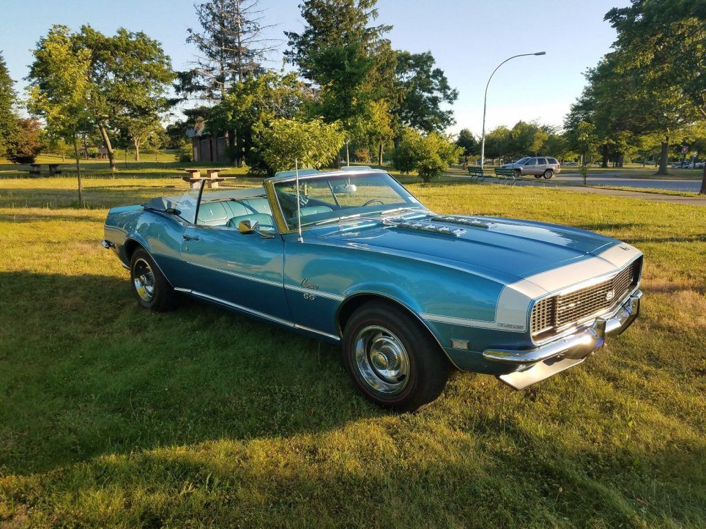 time capsule 1968 Chevrolet Camaro RS/SS Convertible