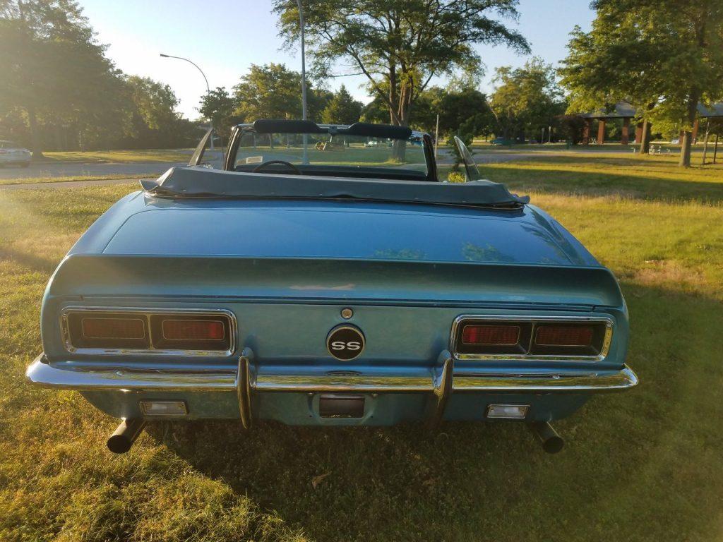 time capsule 1968 Chevrolet Camaro RS/SS Convertible