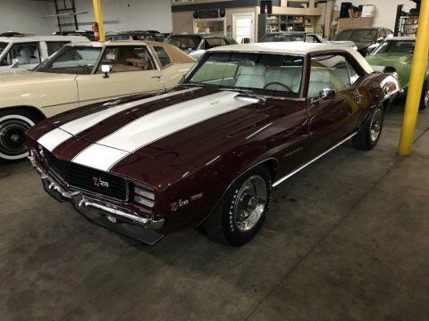 very nice 1969 Chevrolet Camaro RS Z28 convertible for sale