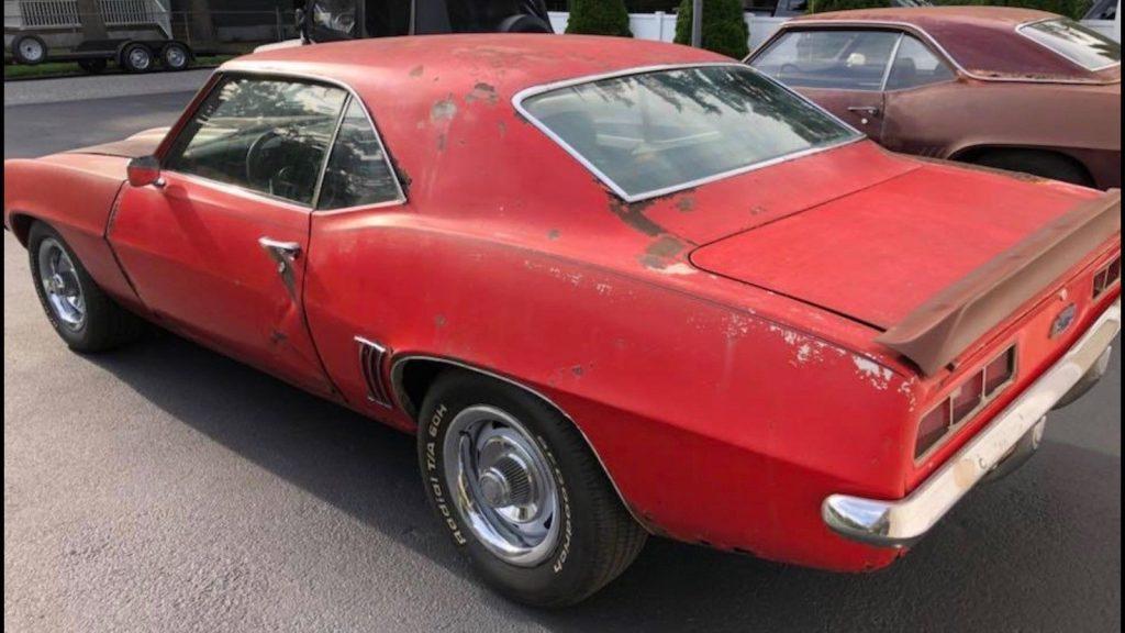 needs body work 1969 Chevrolet Camaro