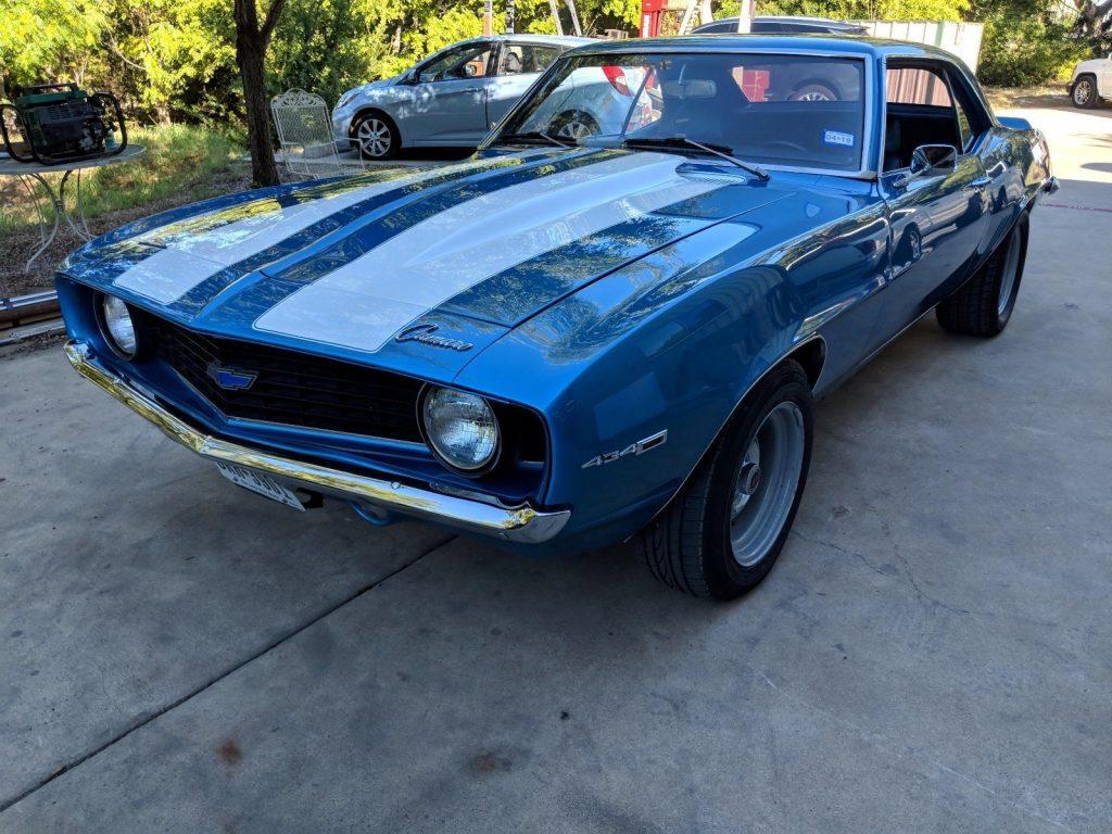 restored 1969 Chevrolet Camaro