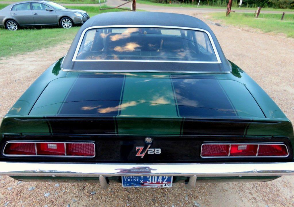 restored 1969 Chevrolet Camaro SS RS Z28