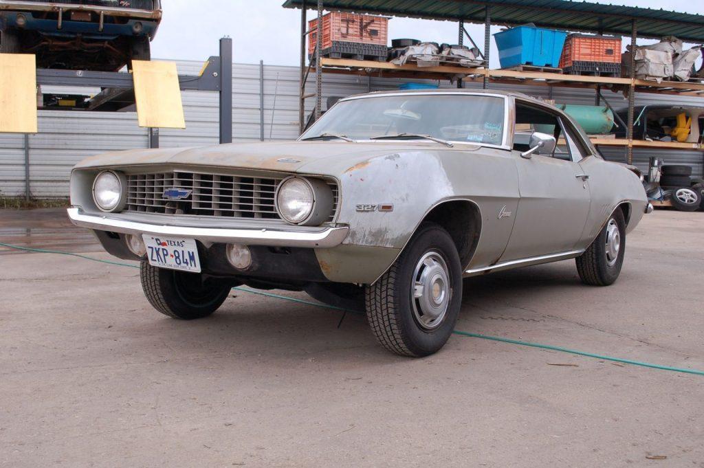 rust free garage find 1969 Chevrolet Camaro