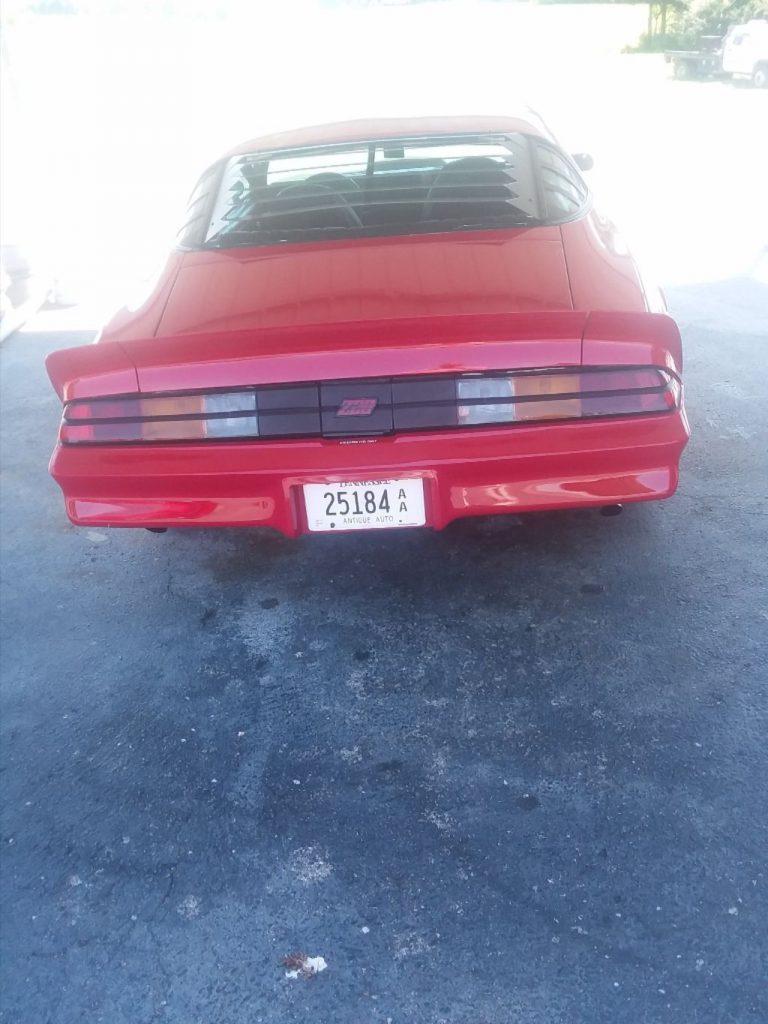 rust free 1980 Chevrolet Camaro