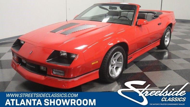 well maintained 1990 Chevrolet Camaro IROC Z/28 Convertible