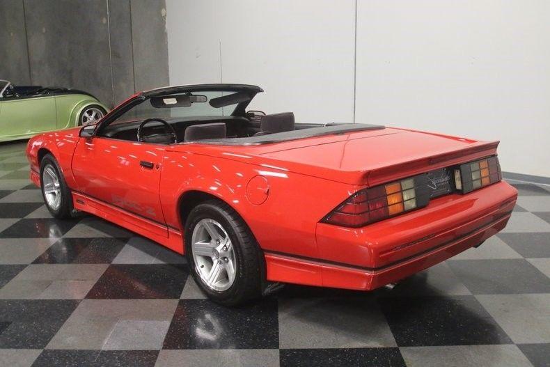 well maintained 1990 Chevrolet Camaro IROC Z/28 Convertible