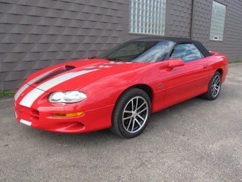 low mileage 2002 Chevrolet Camaro Z28 SS Convertible for sale