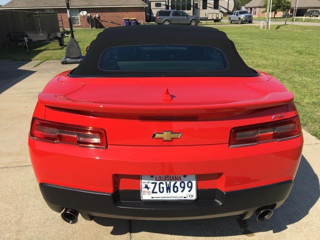 every option available 2014 Chevrolet Camaro 2LT RS