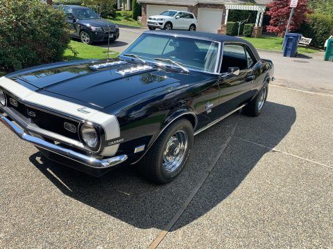 restored 1968 Chevrolet Camaro SS 396 4 speed for sale