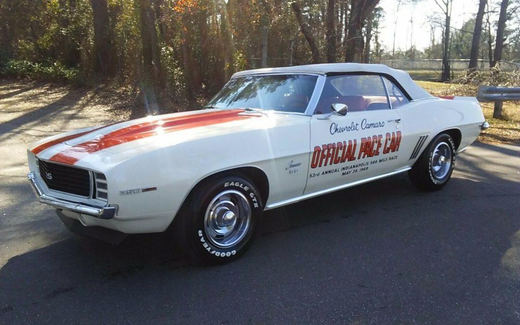 beautiful 1969 Chevrolet Camaro Rs/ss PACE CAR