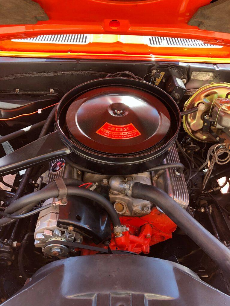 completely restored 1969 Chevrolet Camaro Z28