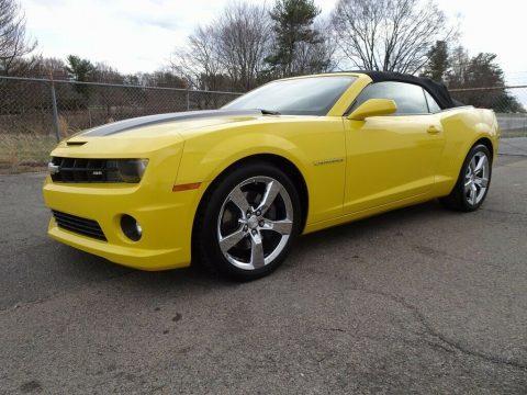 well equipped 2012 Chevrolet Camaro SS Convertible for sale