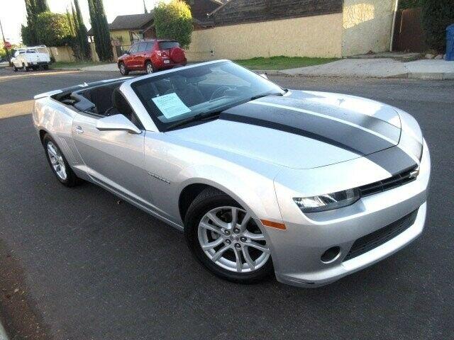well equipped 2015 Chevrolet Camaro LT Convertible