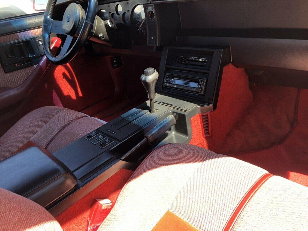 garaged 1989 Chevrolet Camaro IROC Z Convertible