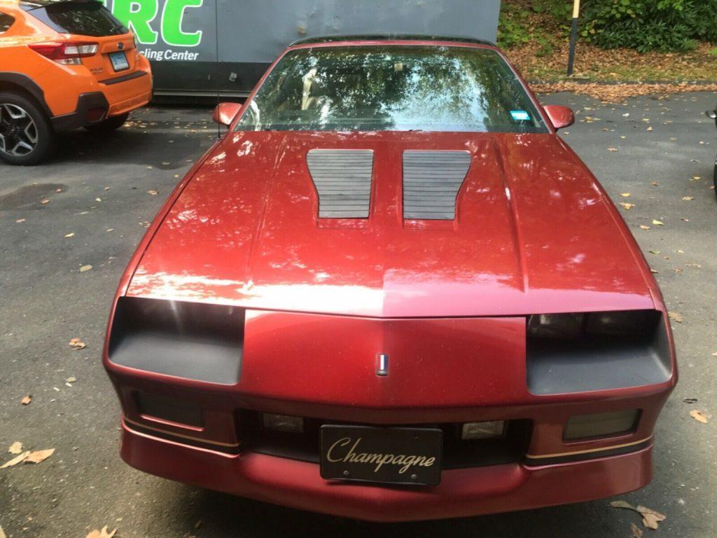 perfect 1987 Chevrolet Camaro Iroc Z
