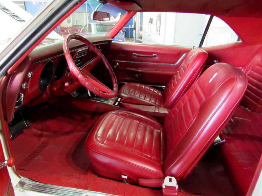 1968 Chevrolet Camaro SS [original interior]