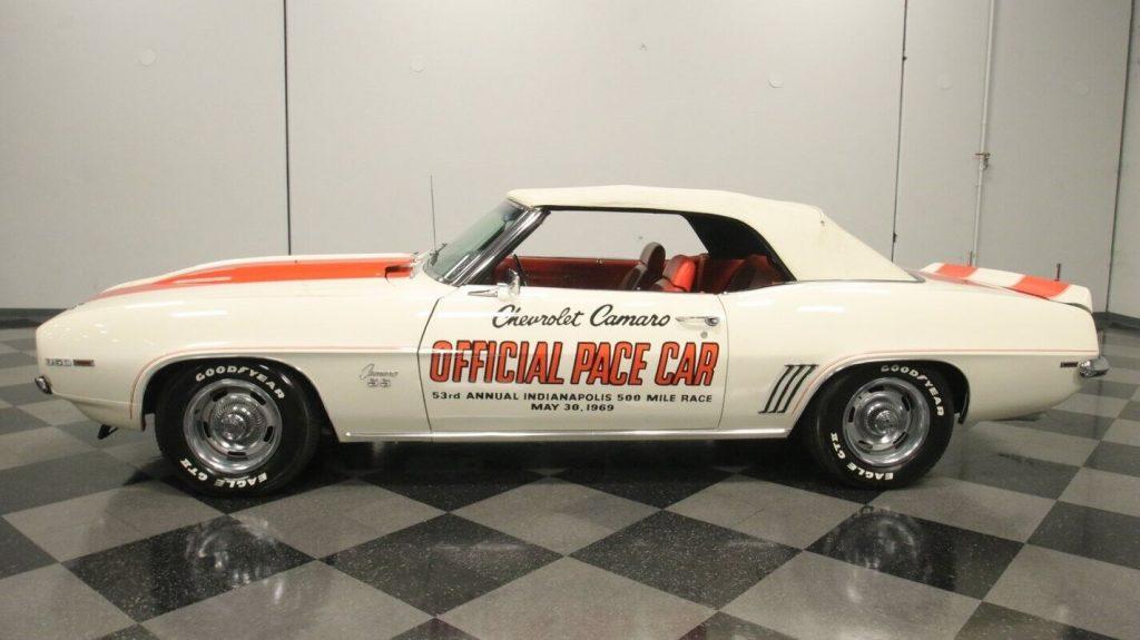 1969 Chevrolet Camaro RS/SS Indy 500 Pace Car [Z11 factory pace car replica]
