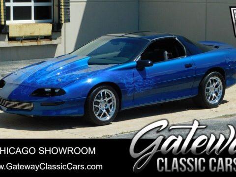 blue with Ghost Flames 1994 Chevrolet Camaro 383 V8 for sale