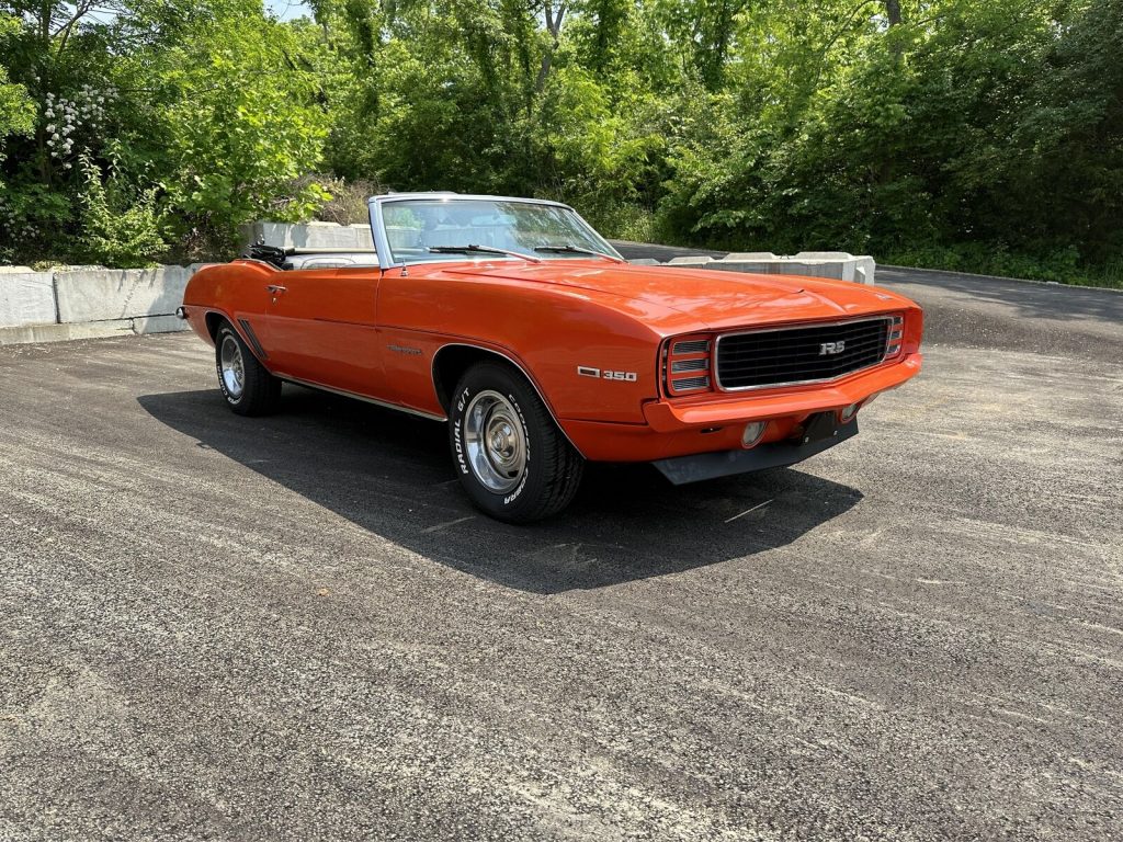 1969 Chevrolet RS 350 4SPD Convertible [well optioned factory correct car]