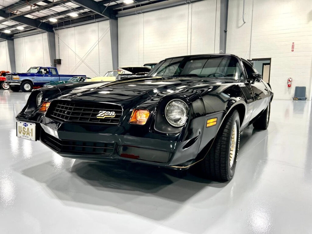 1978 Chevrolet Camaro Z/28 Black Coupe 350ci 4 Speed Manual