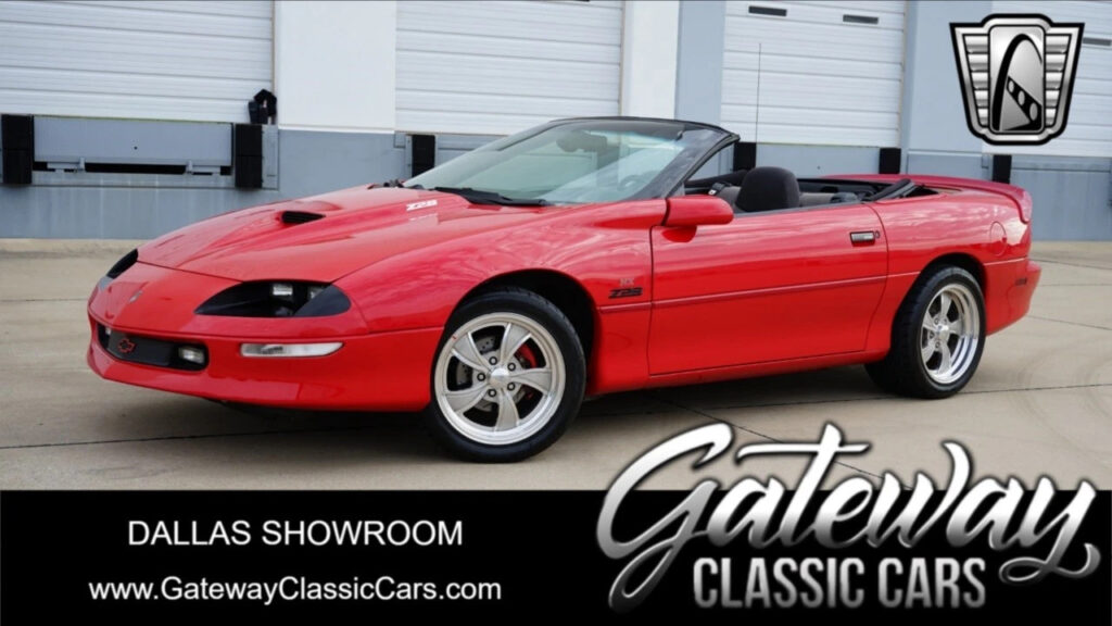 Red 1995 Chevrolet Camaro Convertible 5.7 Liter LT1 V8 6 Speed Manual