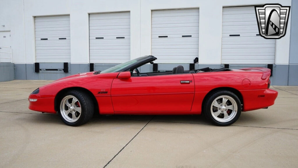 Red 1995 Chevrolet Camaro Convertible 5.7 Liter LT1 V8 6 Speed Manual